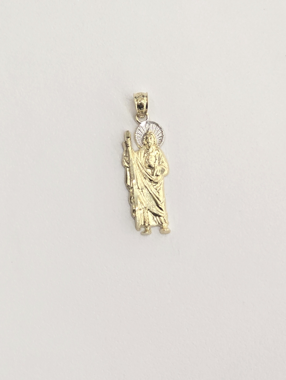 10kt Real Gold Saint Jude Pendant